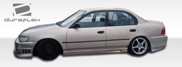 Revamp Your 1993 - 1997 Toyota Corolla or Geo Prizm with Duraflex Bomber 4 - Piece Body Kit!