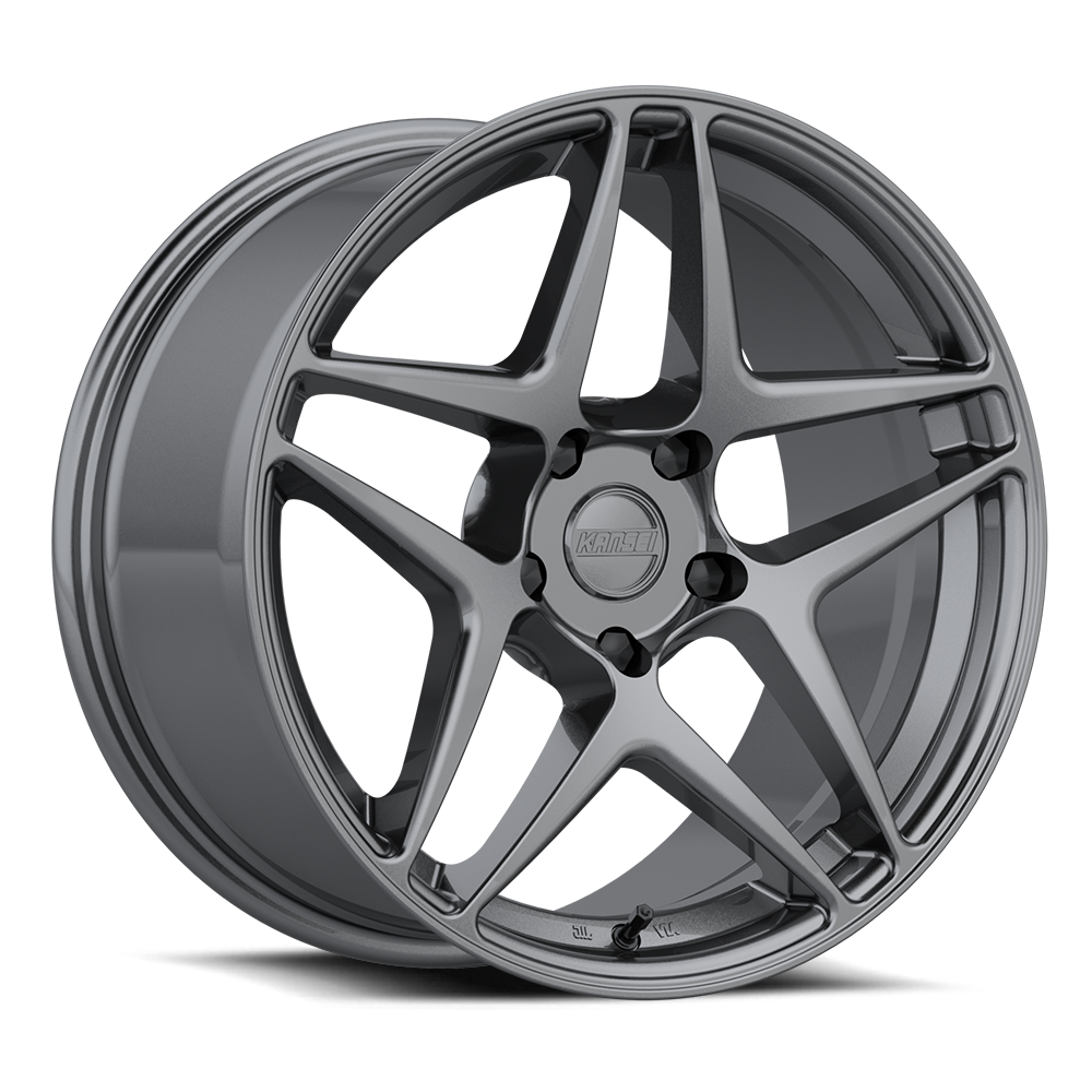 Kansei ASTRO 18x8.5 5x114.3 ET35 73.1 Gunmetal - Stunning Wheels for Your Ride