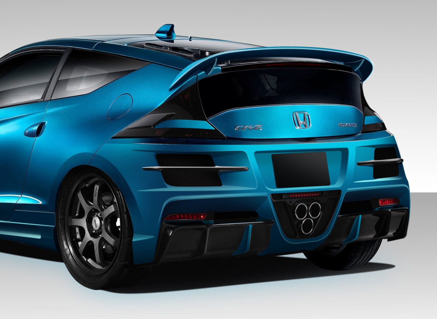 Upgrade Your 2011 - 2016 Honda CR - Z with Duraflex C - Blaze Rear Bumper Cover!
