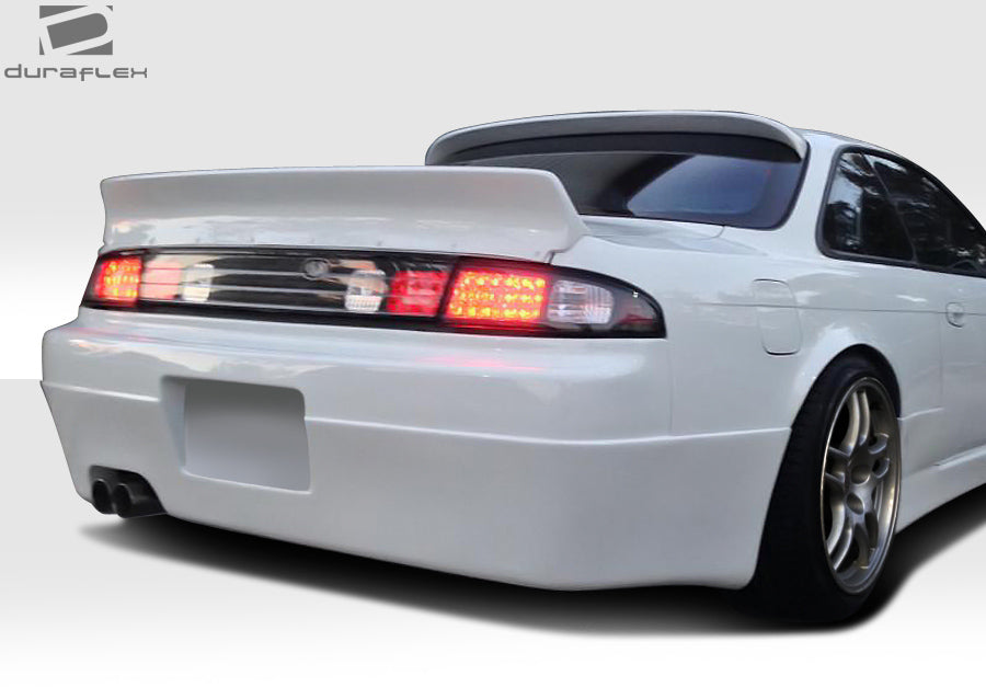Upgrade Your 1995 - 1998 Nissan 240SX S14 with Duraflex Supercool Rear Bumper Cover!