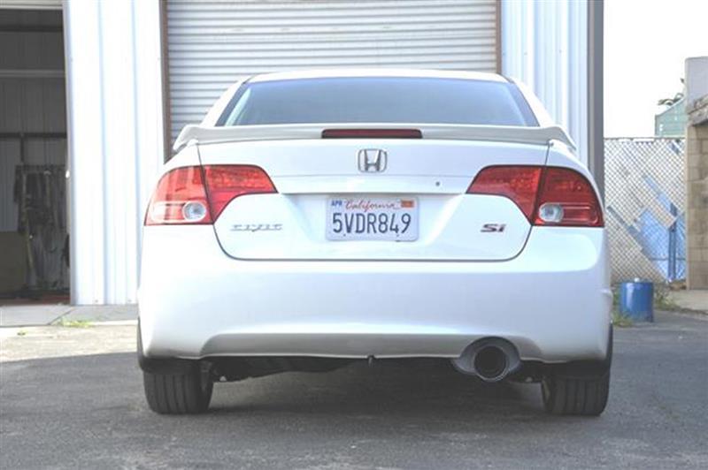 HKS 07-09 Civic Si Sedan - Experience the Thrill of Sport Exhaust with Titanium Tips!