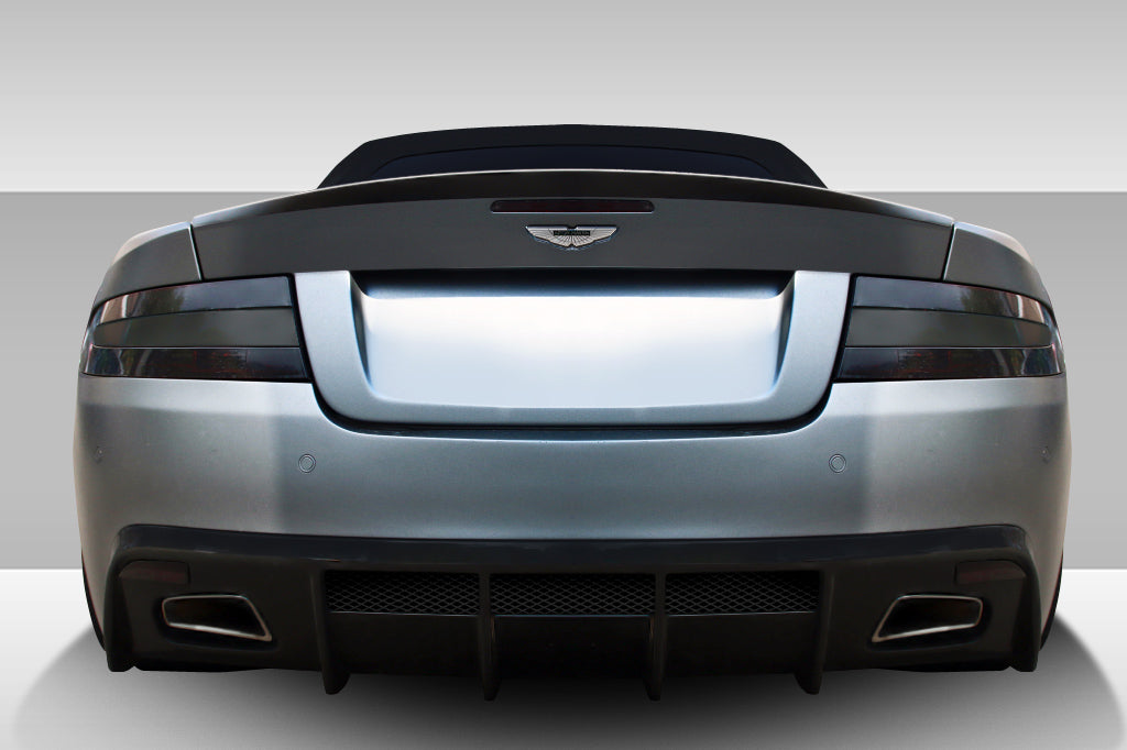 Upgrade Your 2004 - 2012 Aston Martin DB9 DBS with Eros Version 1 Rear Bumper Cover!