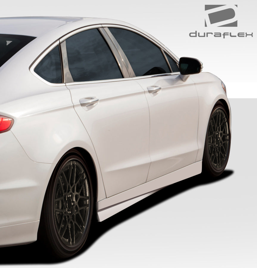 Get Your 2013 - 2016 Ford Fusion Race - Ready with Duraflex Racer 2 - Piece Side Skirt Rocker Panels