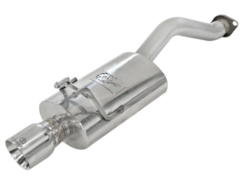 aFe Takeda 2.5-inch 304SS Axle-Back Exhaust with Polished Tip for 2006 - 2011 Honda Civic Sedans