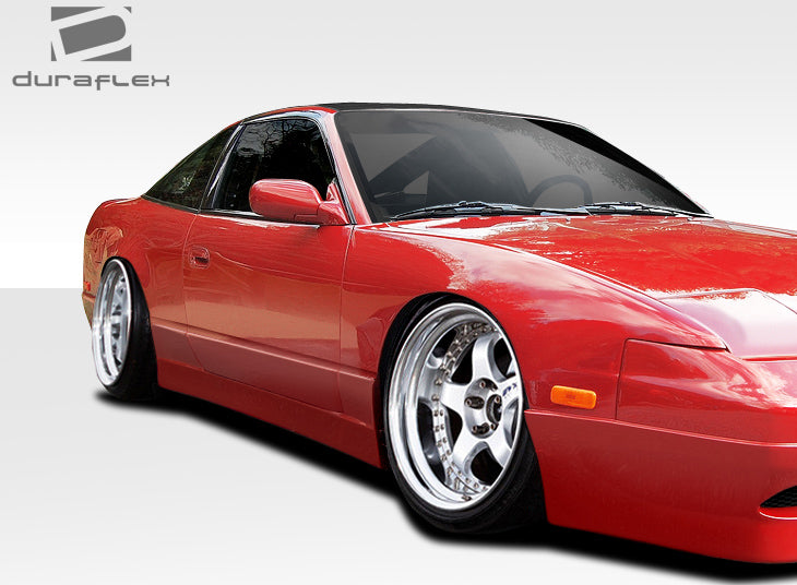 Get the Duraflex Supercool 2-Piece Side Skirt Rocker Panels for 1989 - 1994 Nissan 240SX S13 Now!