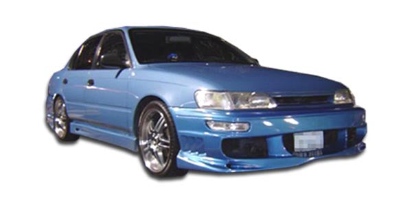 Revamp Your 1993 - 1997 Toyota Corolla or Geo Prizm with Duraflex Bomber 4 - Piece Body Kit!