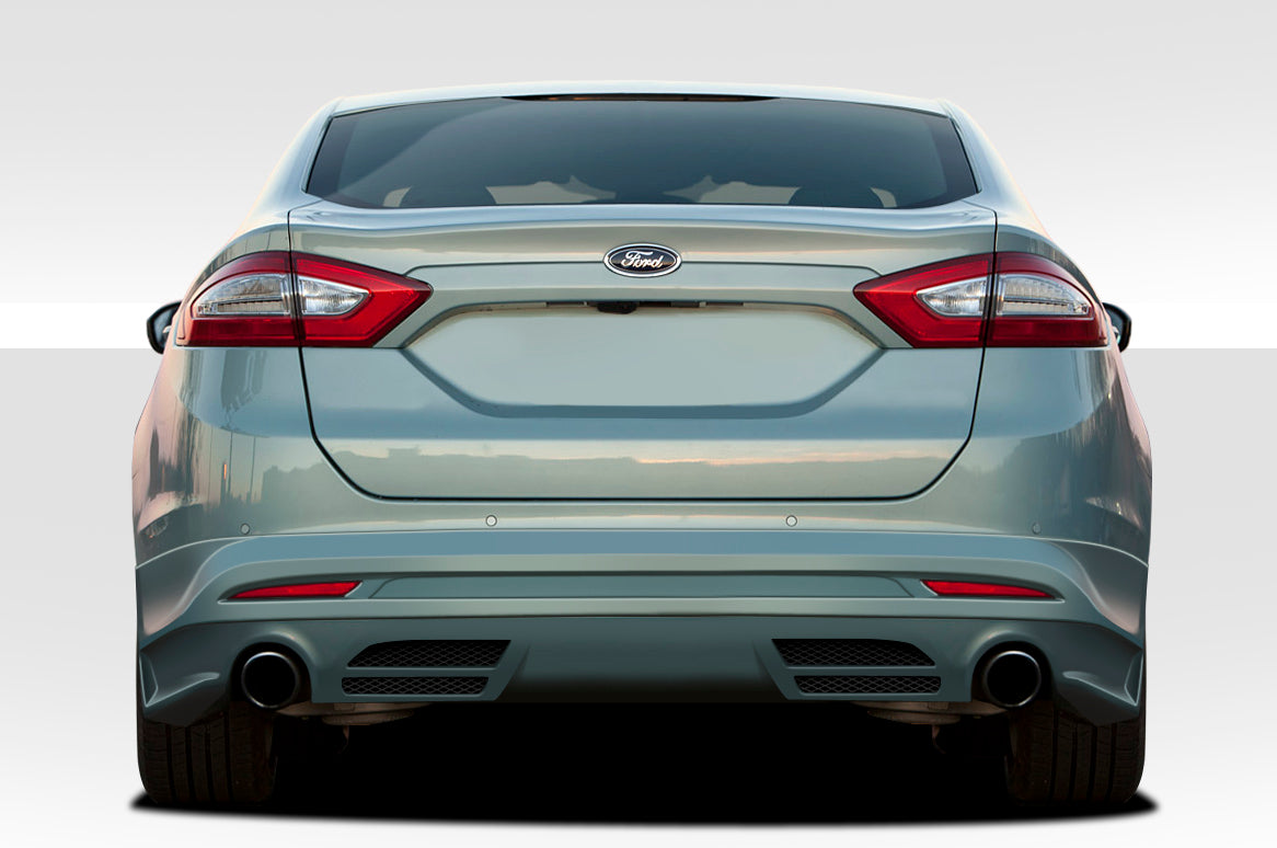 Unleash the Speed: 2013 - 2016 Ford Fusion Duraflex Racer Rear Lip Under Spoiler Air Dam (1 Piece)