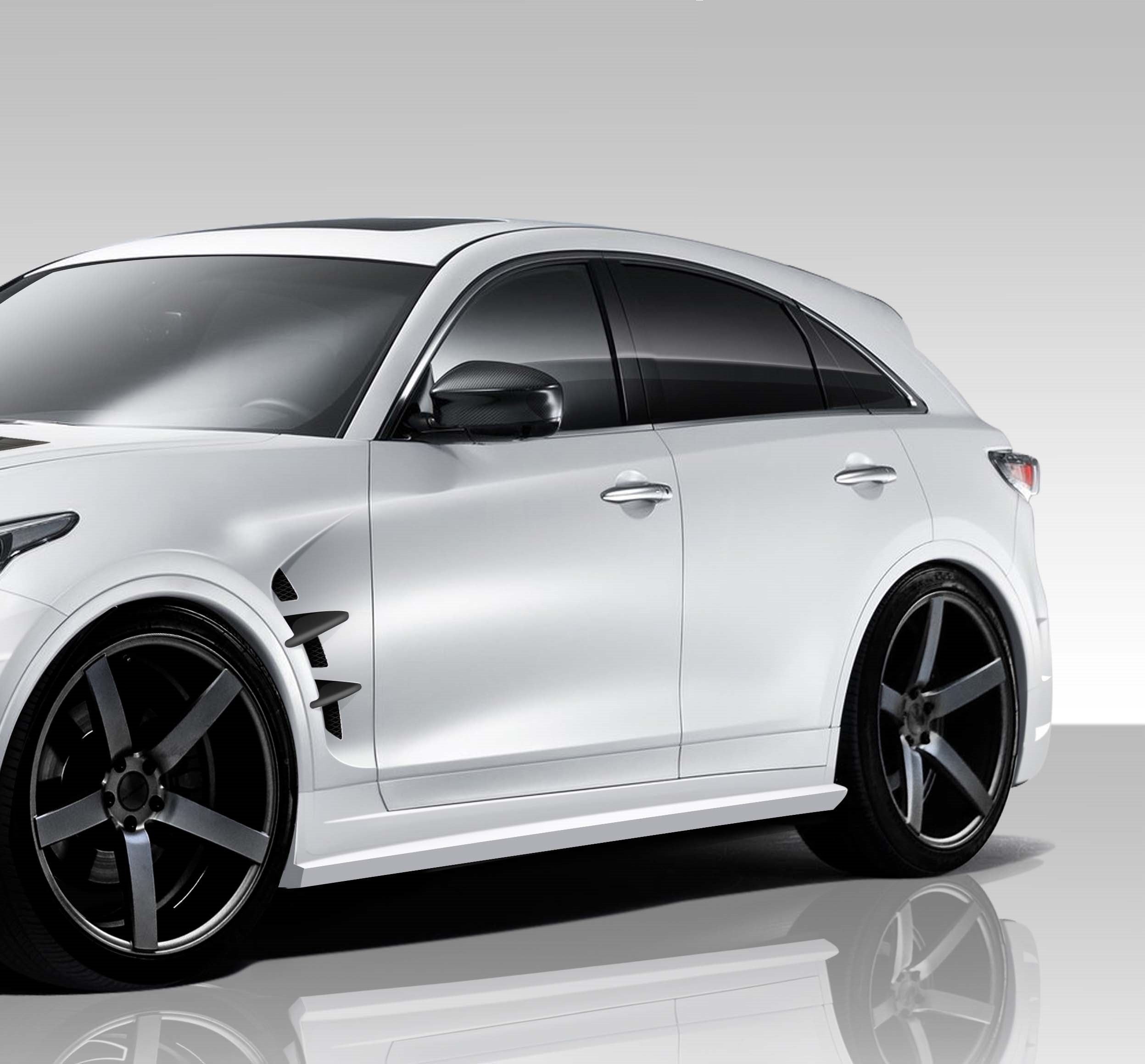 Upgrade Your 2009 - 2017 Infiniti FX35, FX50, QX70 with Duraflex CT - R Fenders (2 - Piece Set)