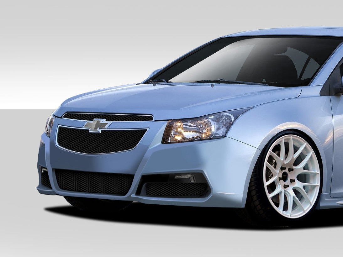 Upgrade Your 2011 - 2015 Chevrolet Cruze with Duraflex GT Racing Front Bumper Cover!