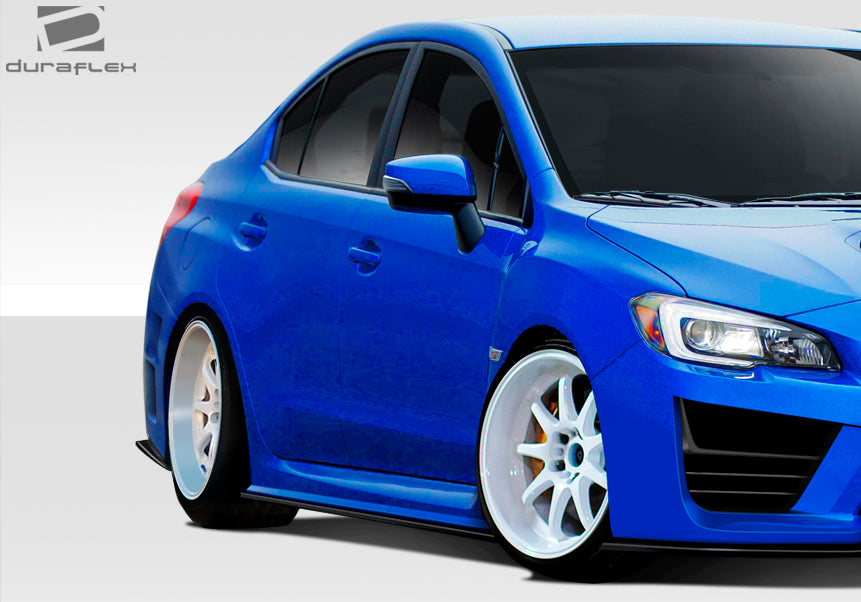 Get the Stunning 2015 - 2021 Subaru WRX Duraflex NBR Concept 2 - Piece Side Splitters Now!