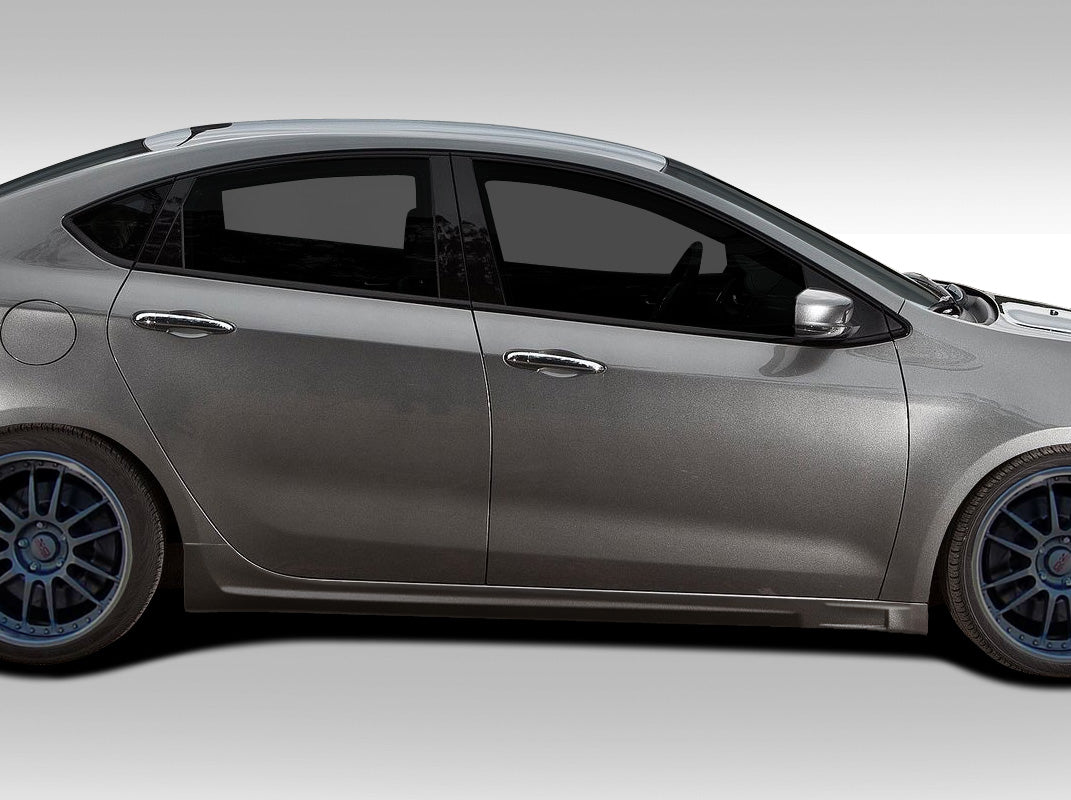 Unleash the Racer in Your 2013 - 2016 Dodge Dart with Duraflex 2 - Piece Racer Side Skirt Rocker Panels