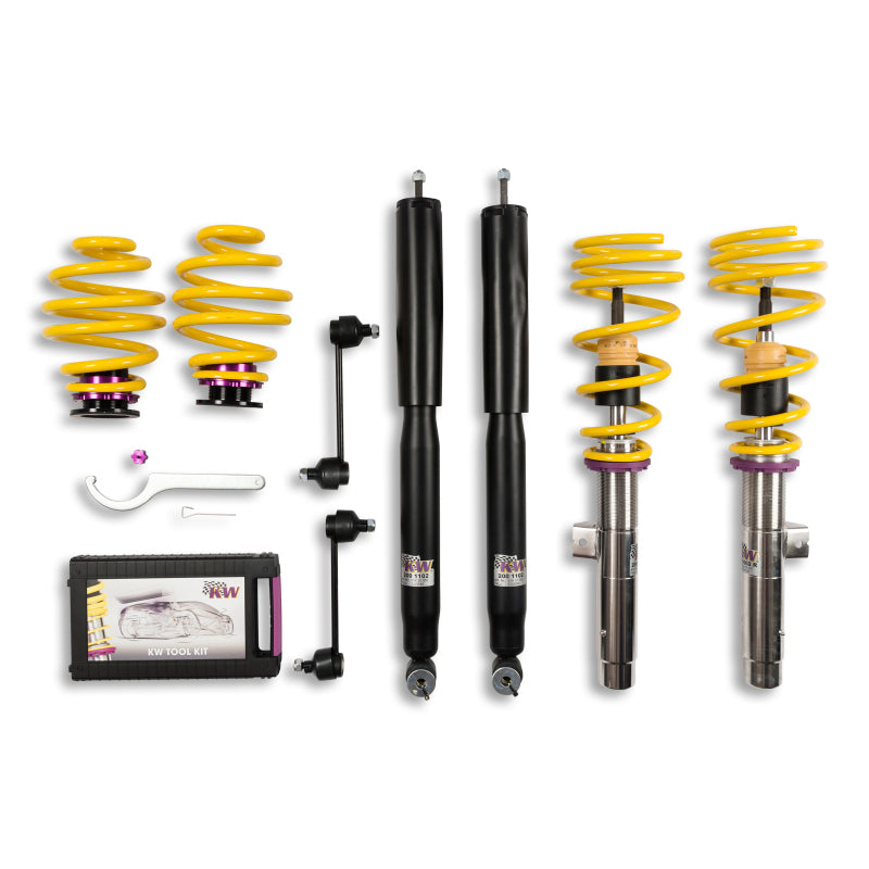 KW Coilover Kit V1: Elevate Your BMW M3 E46 Coupe Convertible!