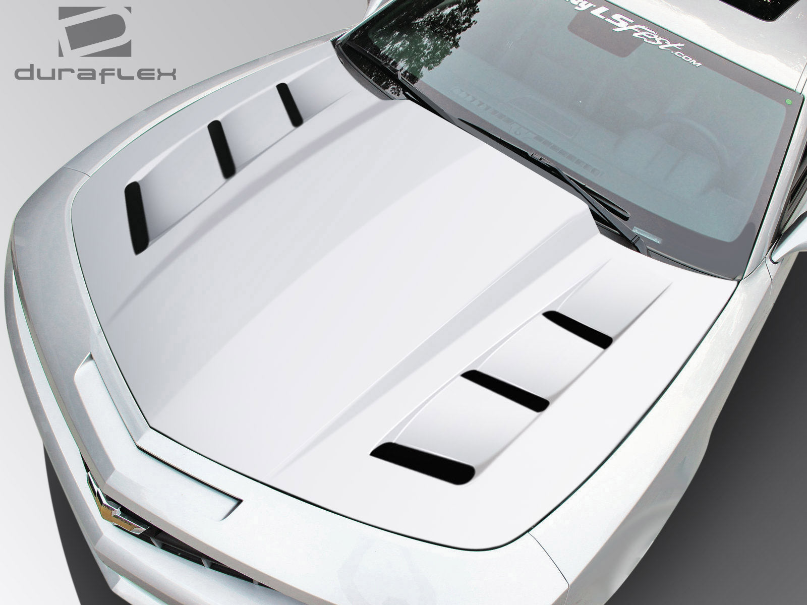 Unleash the Power: 2010 - 2015 Chevrolet Camaro Duraflex TS - 1 One - Piece Hood