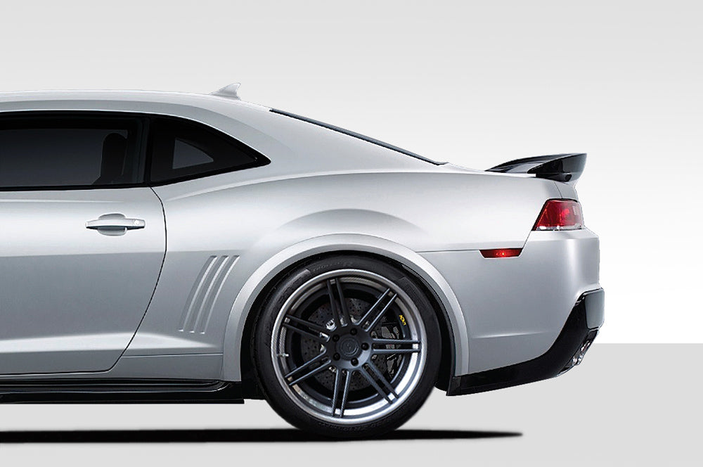 Get the Stunning Z28 Look! 2010 - 2015 Chevrolet Camaro Duraflex Rear Fender Flares (2 Piece Set)
