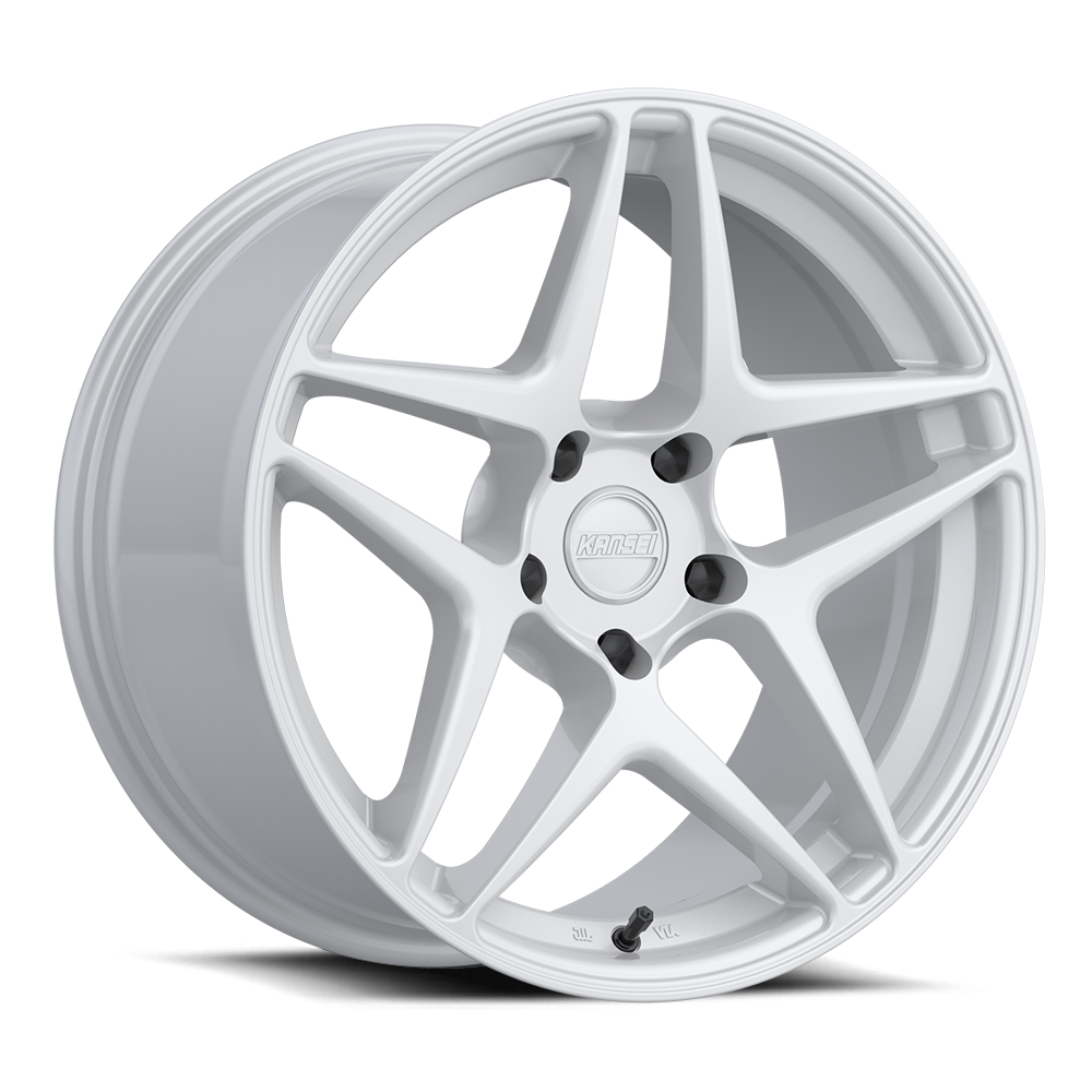 Kansei ASTRO 18x8.5 Gloss White Wheels - Stunning Style!