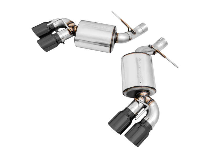 AWE Tuning Touring Edition Axle-back Exhaust for 2016 - 2024 Chevrolet Camaro LT1/SS/ZL1 (Quad Diamond Black Tips)