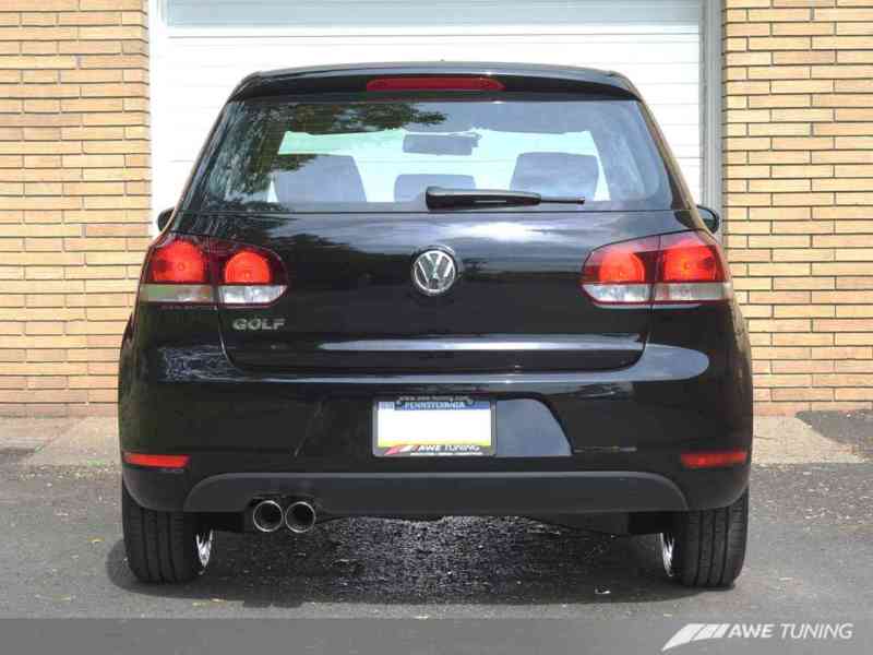 AWE Tuning 2.5L Golf/Rabbit Catback Performance Exhaust - Unleash Your Engine's Potential!
