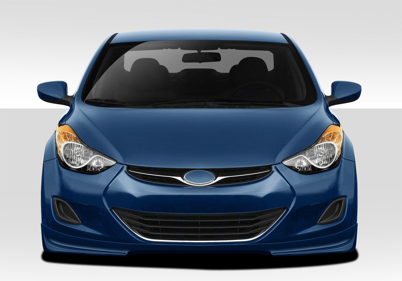 Rev Up Your 2011 - 2013 Hyundai Elantra with Duraflex Racer Front Lip Under Spoiler Air Dam
