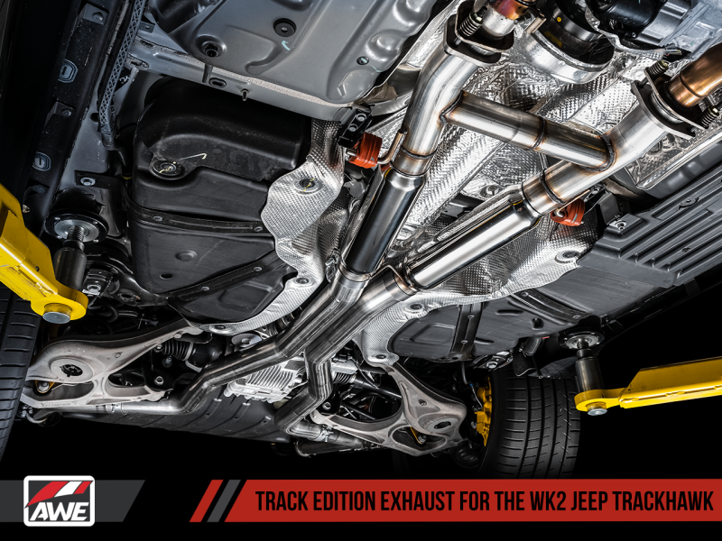 AWE Tuning 2020 Jeep Grand Cherokee SRT/Trackhawk Track Edition Exhaust: Raw, Rowdy, and Ready to Roar!