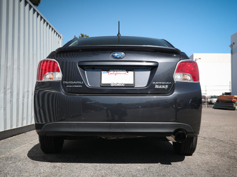 aFe POWER Takeda - Unleash Your 2012 - 2016 Subaru Impreza 2.0L with 2.5in 304SS CB Exhaust and Black Tips