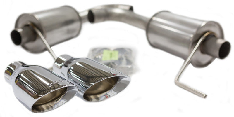 Roush 2015 - 2024 Ford Mustang 3.7L/2.3L V6/I4 Round - Tip Exhaust Kit: Unleash the Beast!