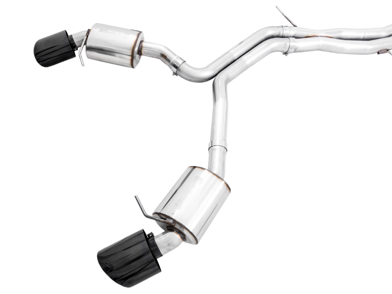 AWE Tuning's Stunning Audi B9 RS 5 Sportback Touring Edition Exhaust - Non Resonated with Diamond Black RS Style Tips