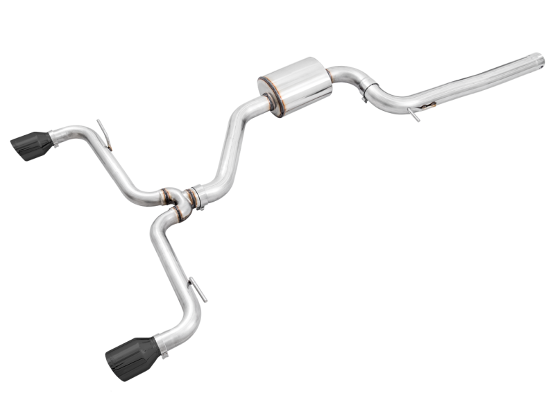 AWE Tuning VW MK7 GTI Track Edition Exhaust with Stunning Diamond Black Tips