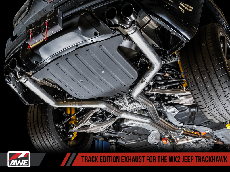 AWE Tuning 2020 Jeep Grand Cherokee SRT/Trackhawk Track Edition Exhaust: Raw, Rowdy, and Ready to Roar!