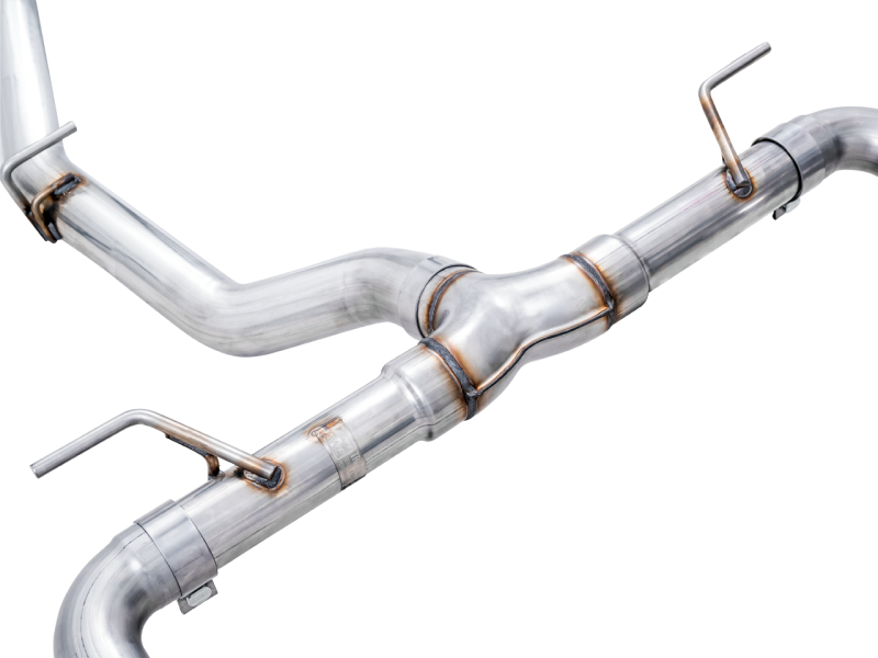 AWE Subaru BRZ / Toyota GR86 / Toyota 86 Track Edition Cat-Back Exhaust - Stunning Diamond Black Tips