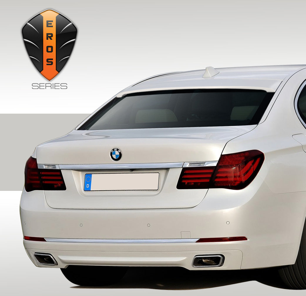 Upgrade Your 2009 - 2015 BMW 7 Series F01 F02 with Eros Version 1 Roof Wing Spoiler (1 Piece)