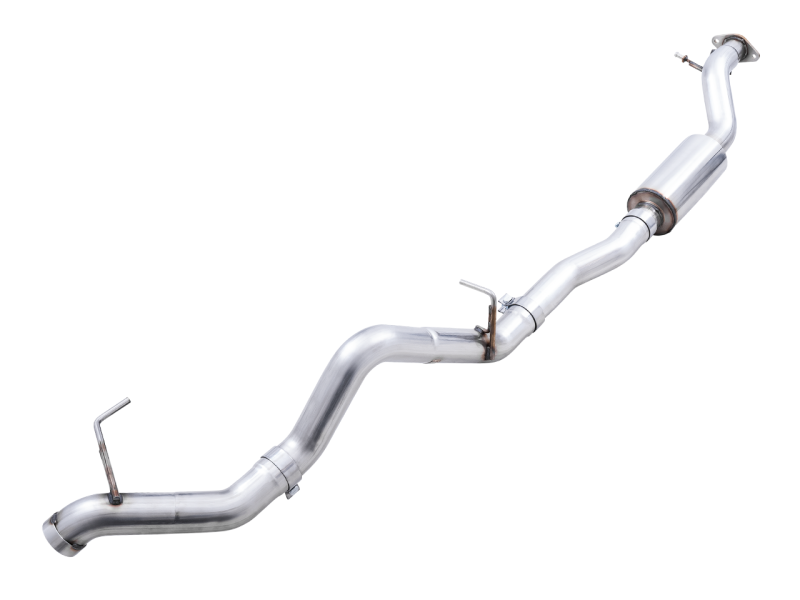 AWE Tuning 2021+ Ford Bronco 0FG Exhaust (No Tips) with Bash Guard - Conquer Any Terrain!