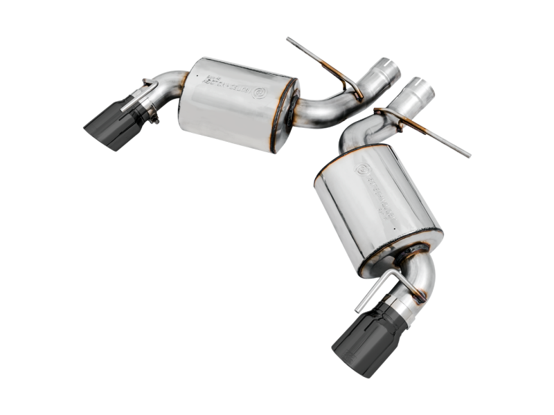 AWE Tuning Touring Edition Axle-back Exhaust with Diamond Black Tips for 16 - 19 Chevrolet Camaro SS