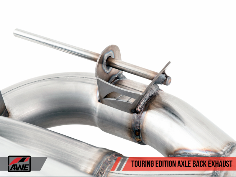 AWE Tuning BMW F3X 335i/435i Touring Edition Axle-Back Exhaust - Stunning Diamond Black Tips (102mm)