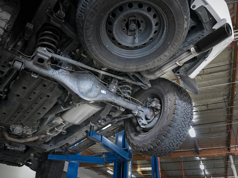 aFe MACHForce XP 2.5in 304-SS Exhaust Cat-Back with Black Tip for 10-19 Toyota 4Runner V6-4.0L - Unleash Your Ride!