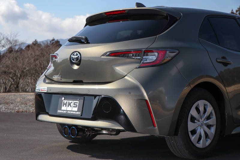 HKS LEGAMAX Sports Exhaust - 2018 Toyota Corolla Sport 2ZR/8NR - Unleash the Power!
