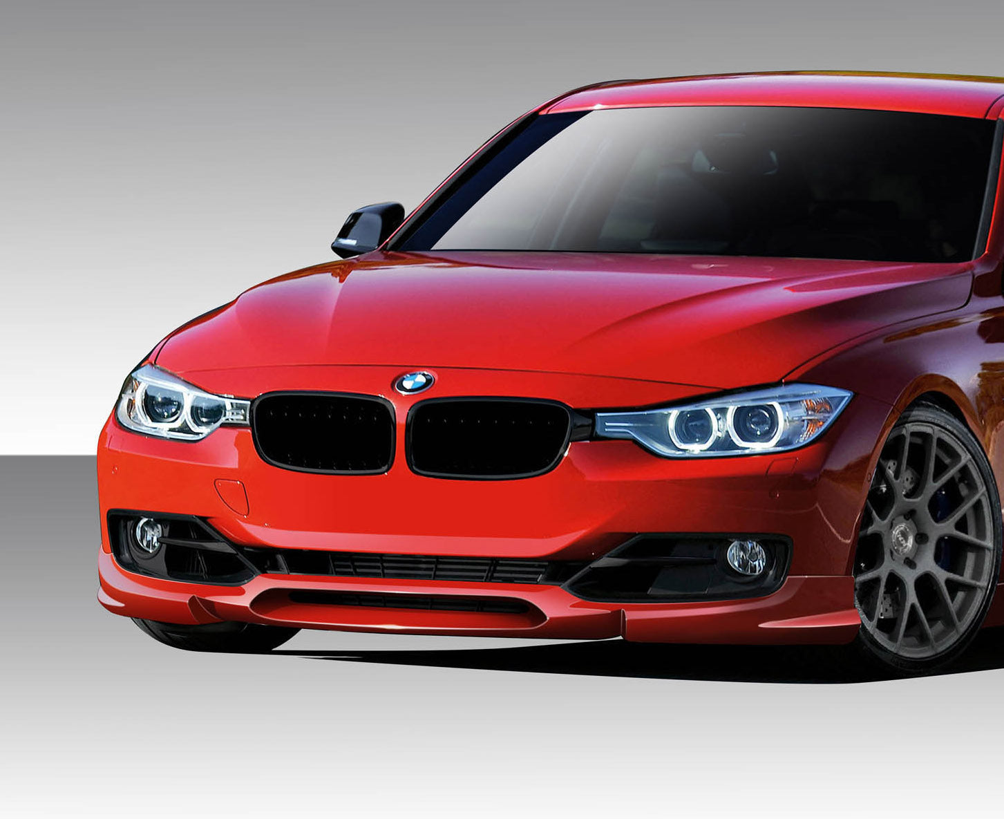 Upgrade Your 2012 - 2015 BMW 3 Series F30 with Duraflex K - Sport Front Lip Under Air Dam Spoiler!