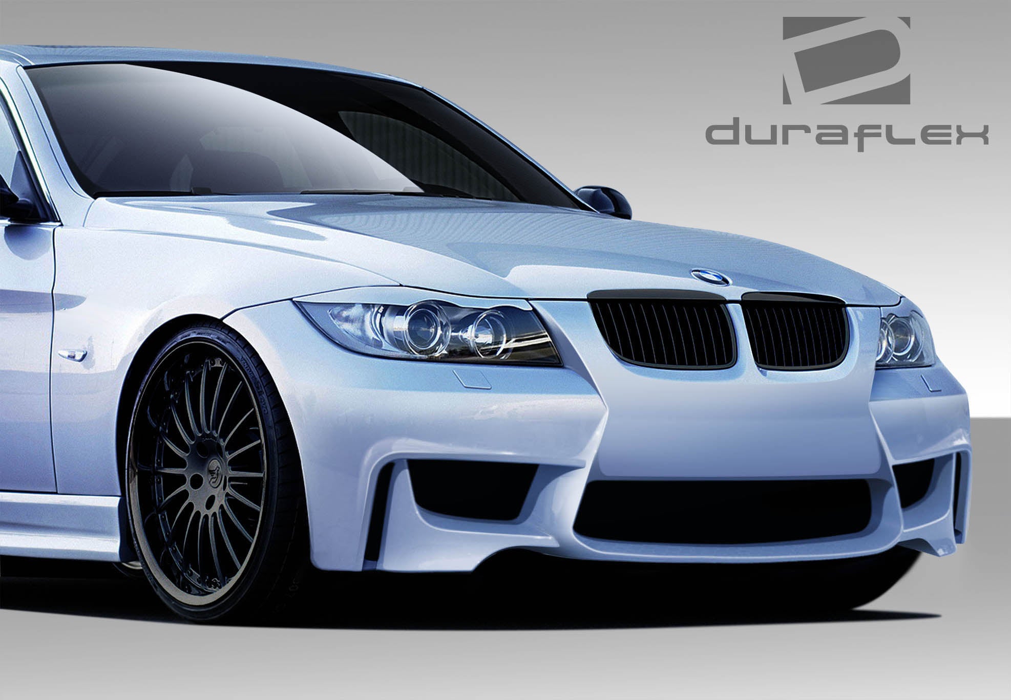 Upgrade Your 2006 - 2008 BMW 3 Series E90 4DR with Duraflex 1M Look Front Bumper Cover!