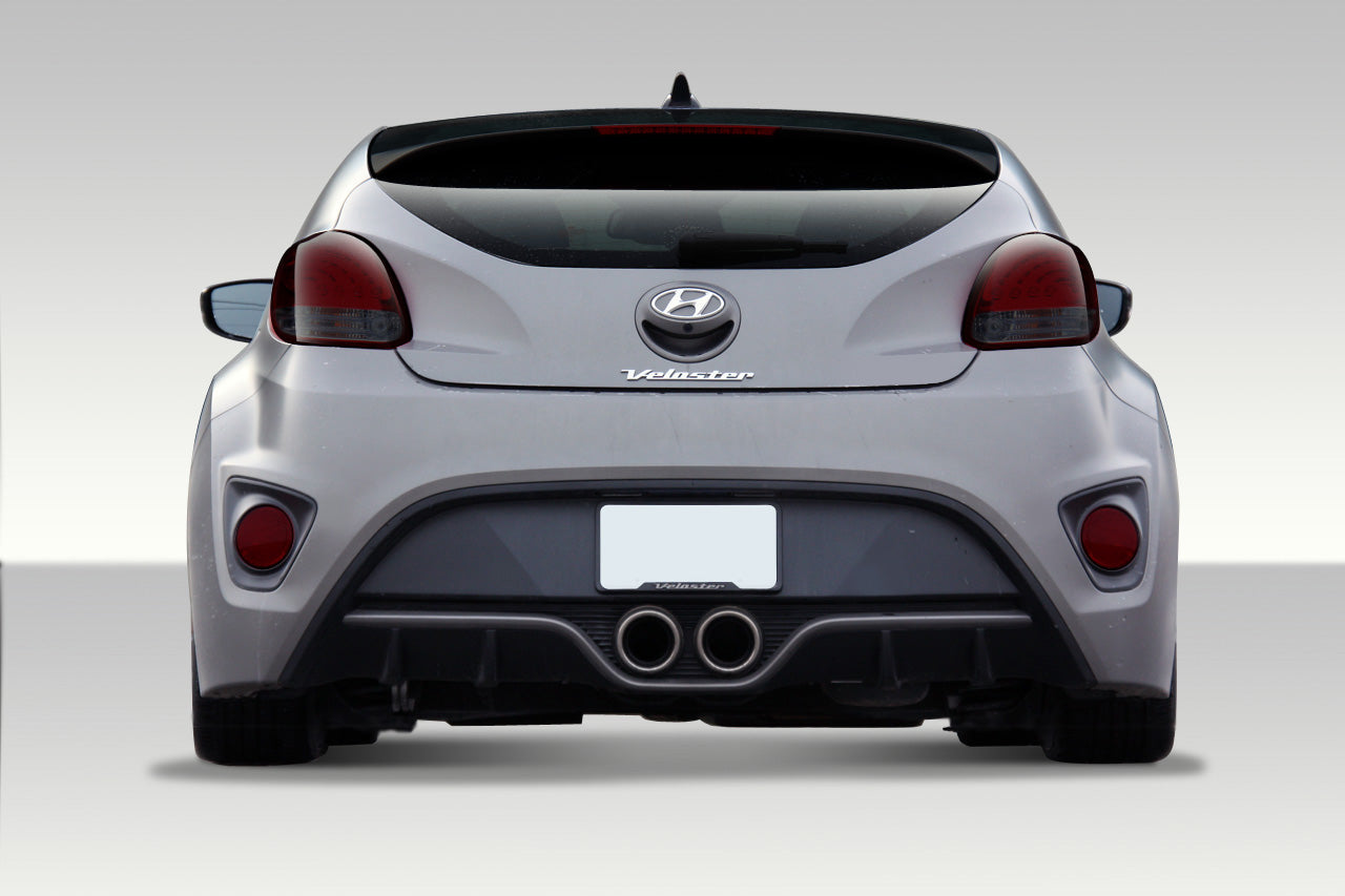 Revamp Your 2012 - 2017 Hyundai Veloster with Duraflex Turbo Look Rear Bumper Cover!