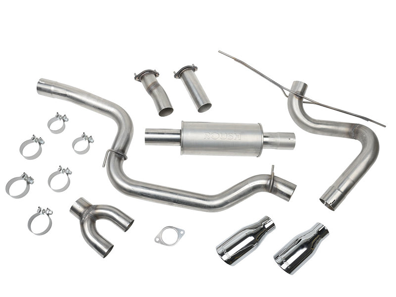 Roush 2012 - 2019 Ford Focus ST High - Performance Hi - Flow Exhaust Kit