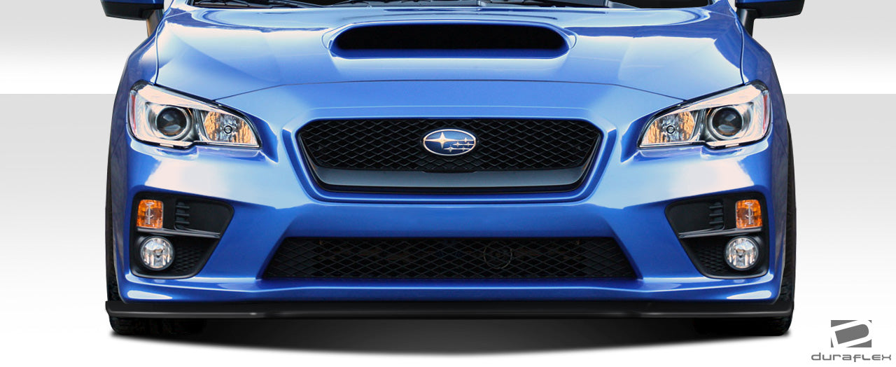 Unleash Style: 2015 - 2021 Subaru WRX Duraflex NBR Concept One - Piece Front Splitter