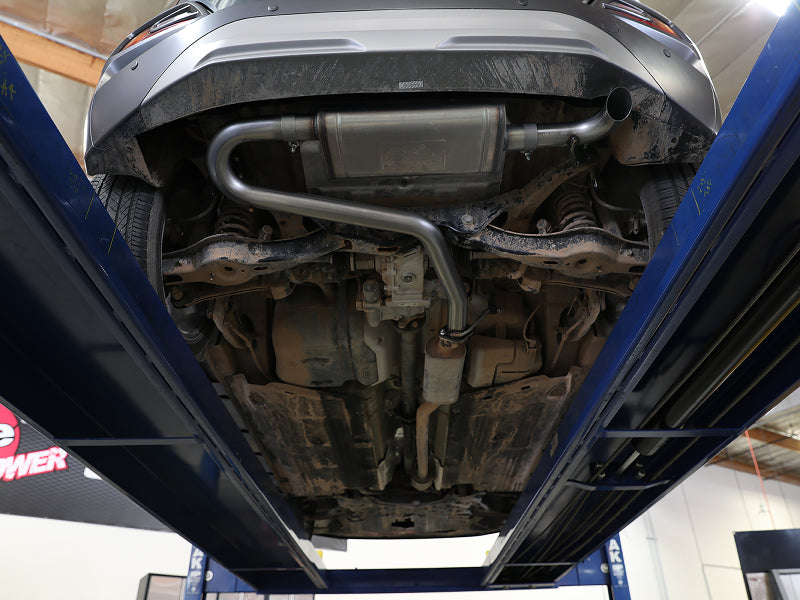 aFe Takeda's High - Performance 2-1/2in 304 SS Axle - Back Exhaust for 2018 - 2023 Hyundai Kona L4 1.6L (t)