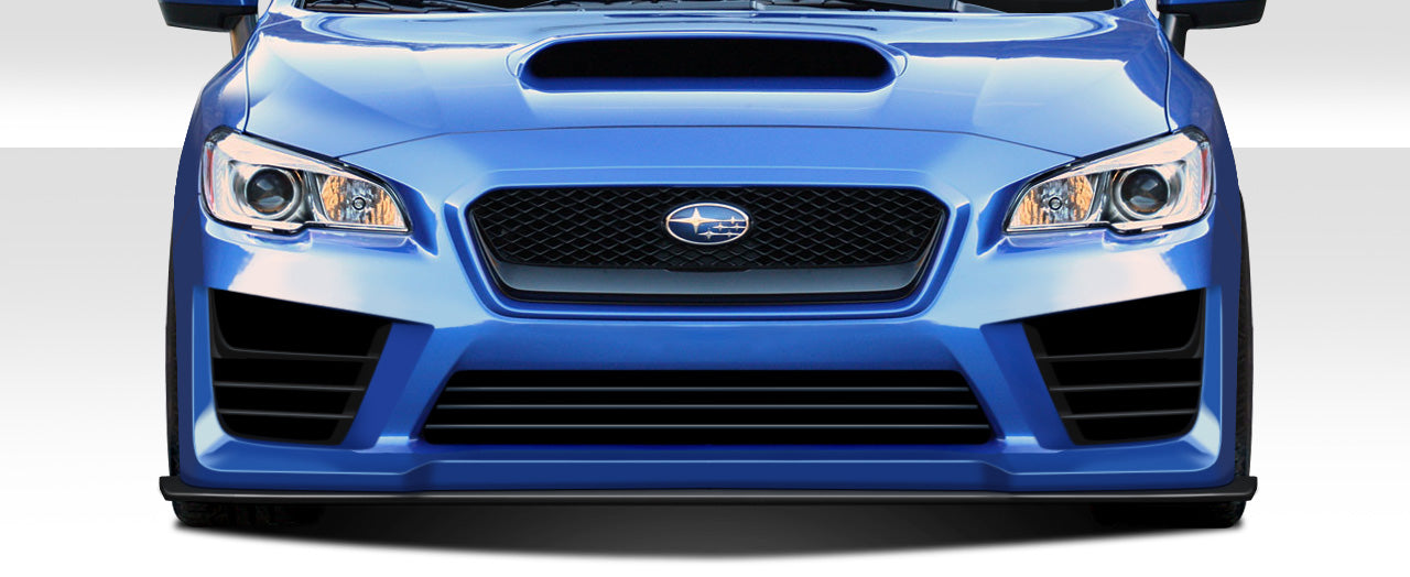 Unleash Style: 2015 - 2021 Subaru WRX Duraflex NBR Concept One - Piece Front Splitter
