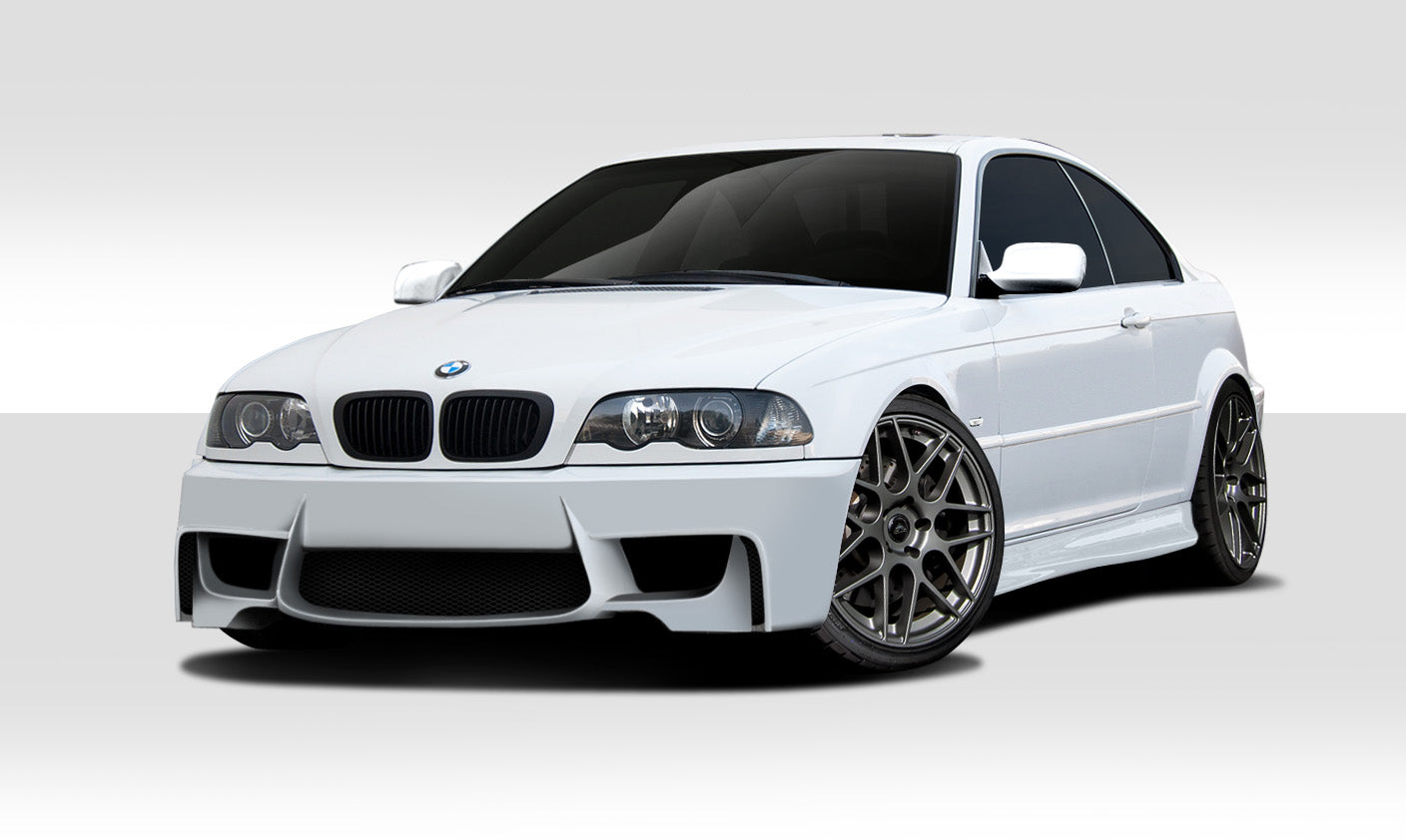 Revamp Your 1999 - 2006 BMW 3 Series E46 with Duraflex 1M Look 4 - Piece Body Kit!
