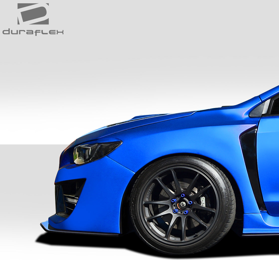 Unleash Style: 2015 - 2021 Subaru WRX Duraflex NBR Concept One - Piece Front Splitter