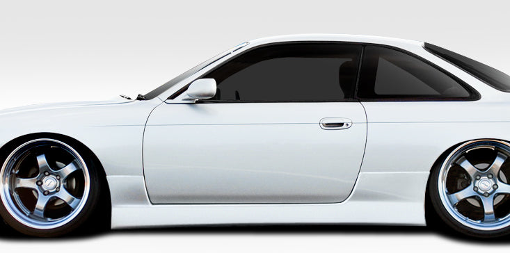 Get the Stunning 1995 - 1998 Nissan 240SX S14 Duraflex Supercool 2 - Piece Side Skirt Rocker Panels Now!