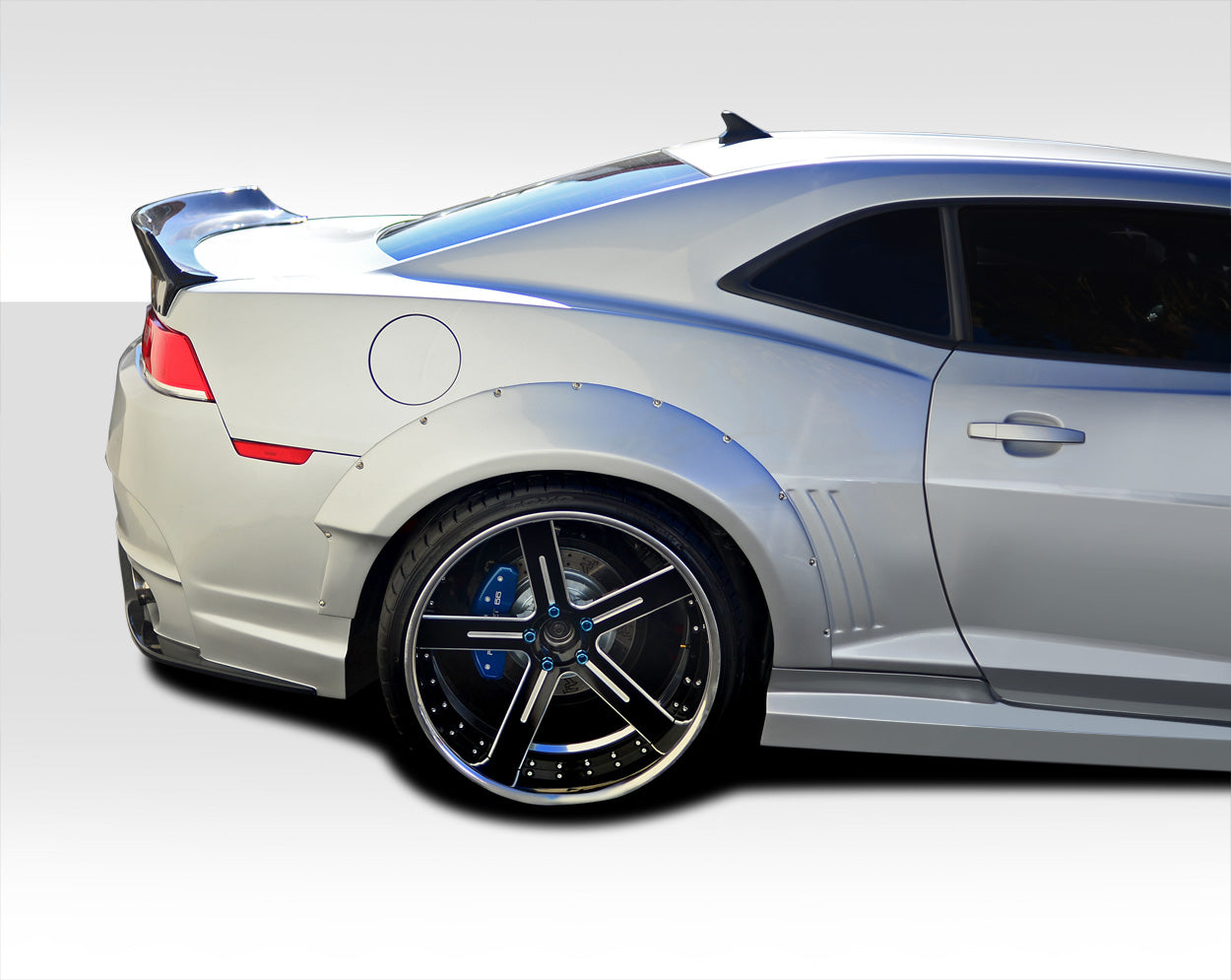 Unleash the Beast: 2010 - 2015 Chevrolet Camaro Duraflex GT Concept Wide Rear Fender Flares (+50mm) - 2 Piece Set