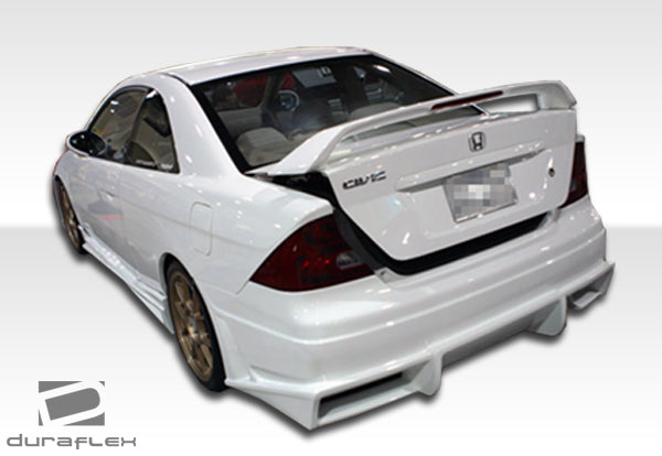 Upgrade Your 2004 - 2005 Honda Civic 2DR with Duraflex TS - 1 4 - Piece Body Kit