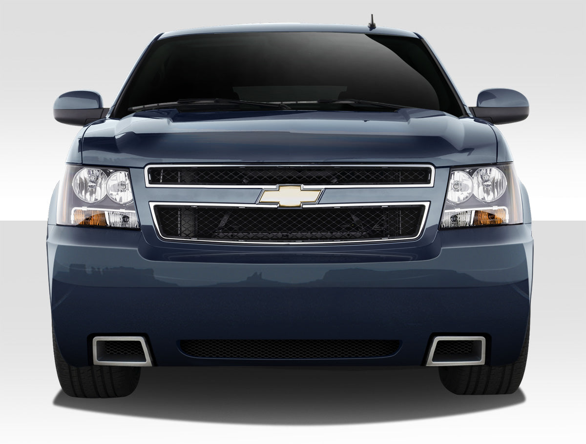 Upgrade Your 2007 - 2014 Chevrolet Tahoe, Suburban, Avalanche with Duraflex SS Look Front Bumper Cover!