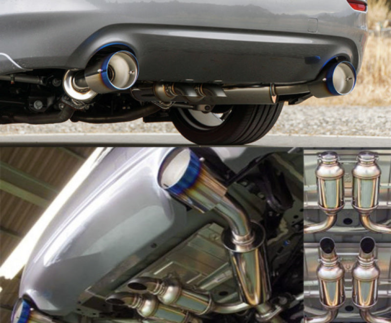 HKS Q50 VQ37 Dual Hi-Power Titanium Tip Catback Exhaust - Unleash Your Car's Potential!