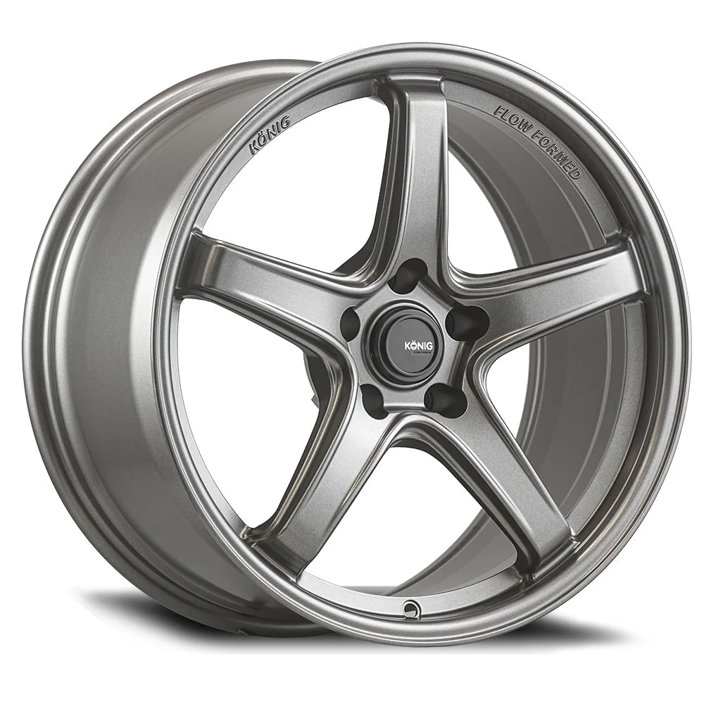 KONIG NEOFORM 19x8.5 Matte Grey Wheels - A Stunning Upgrade!